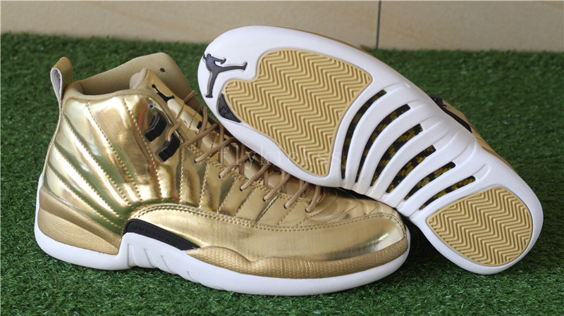 Air Jordan 12 Retro Pinnacle Metallic Gold